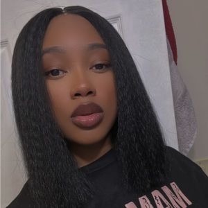 12 inch Synthetic Kinky Wig